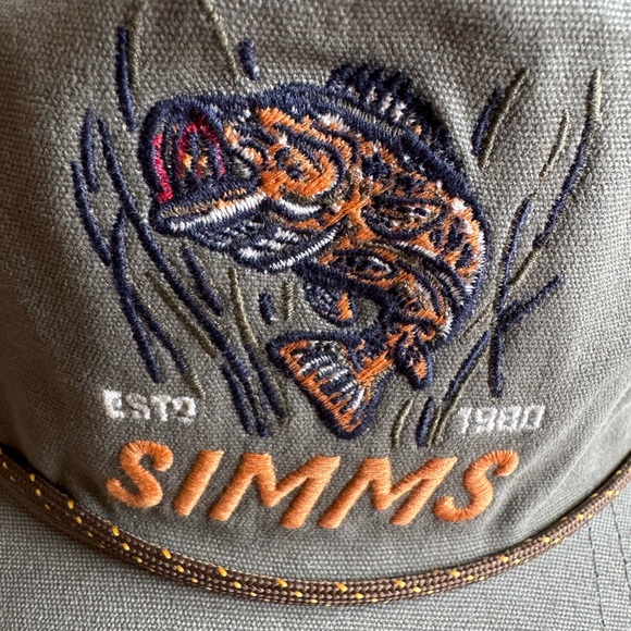 Simms Double Haul Rope Cap - Picture 2 of 3